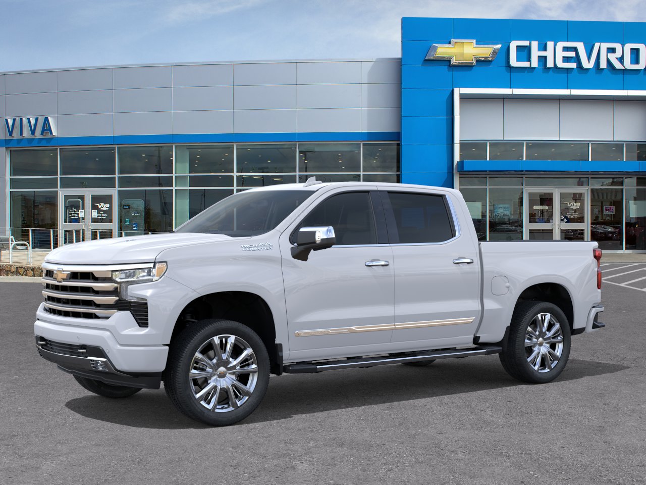 New 2026 Polar White Tricoat Chevrolet High Country image 2