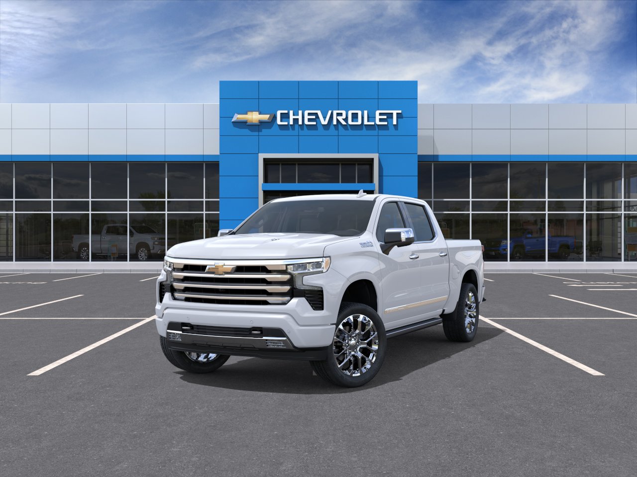 New 2026 Polar White Tricoat Chevrolet High Country image 33