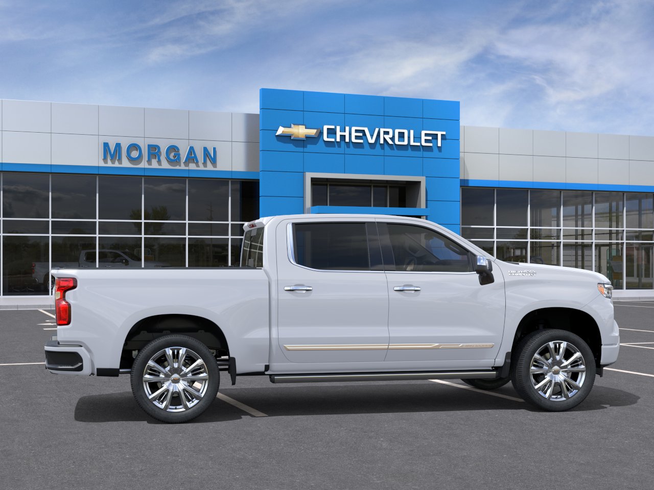 New 2026 Polar White Tricoat Chevrolet High Country image 5