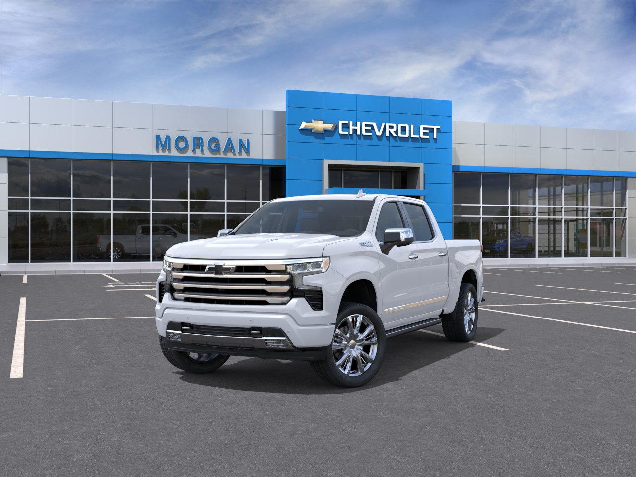 New 2026 Polar White Tricoat Chevrolet High Country image 8