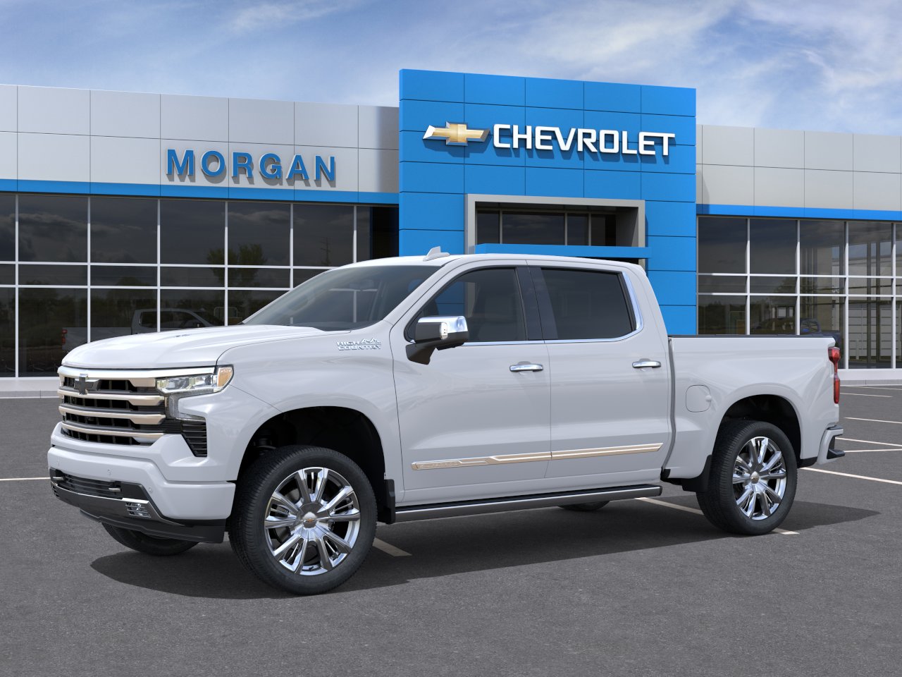 New 2026 Polar White Tricoat Chevrolet High Country image 2