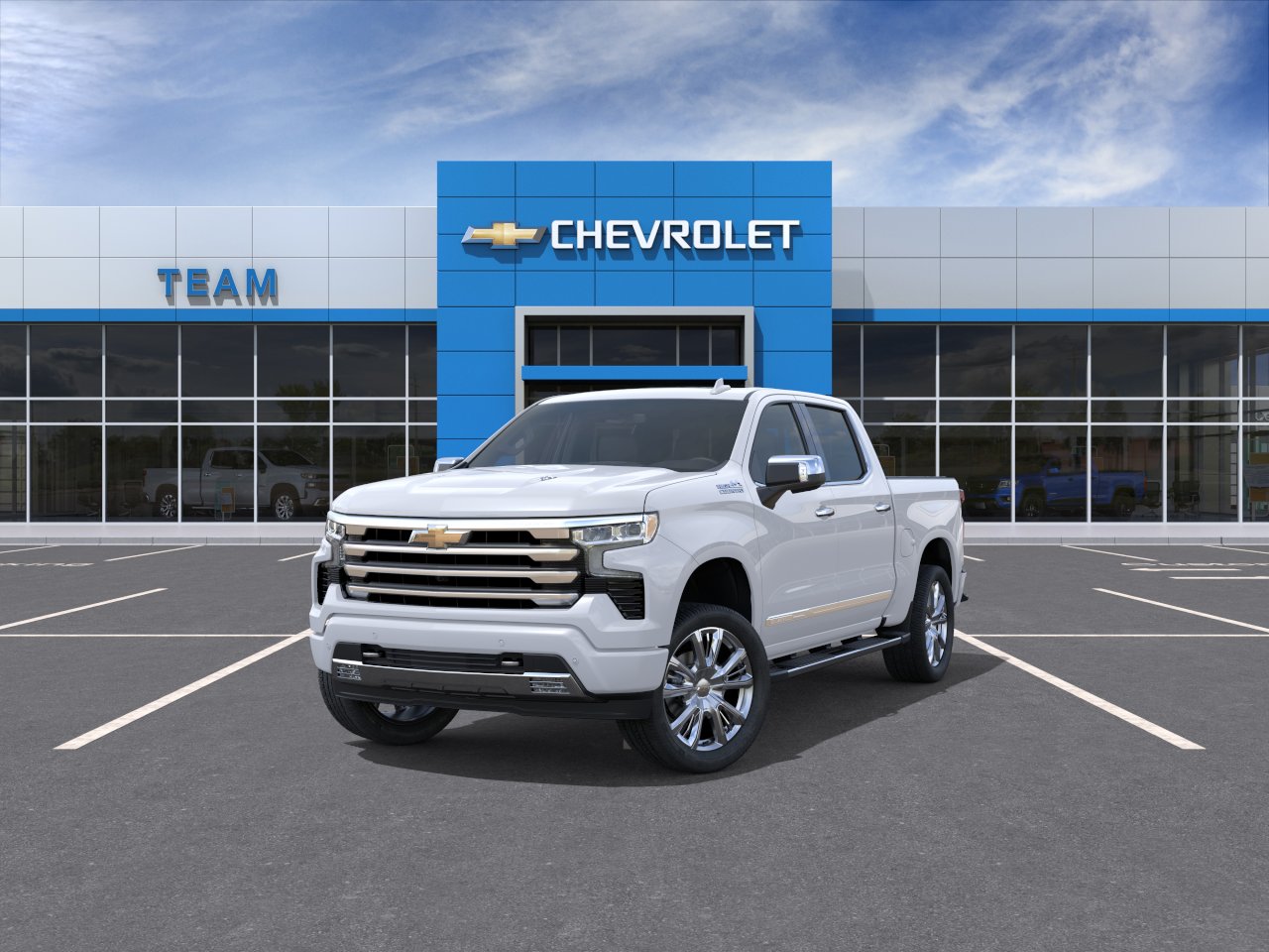 New 2026 Polar White Tricoat Chevrolet High Country image 8