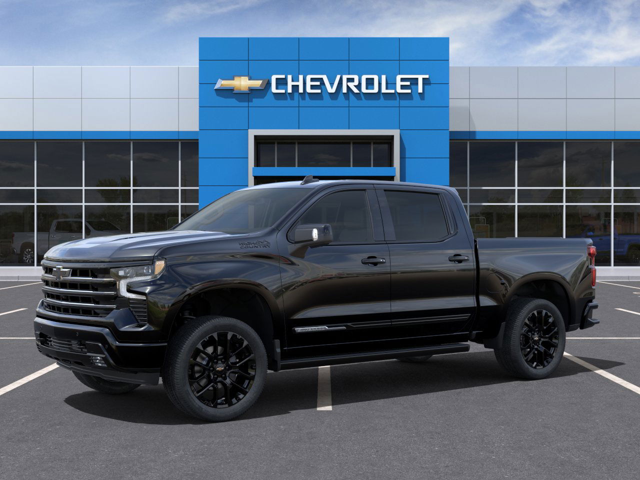 New 2025 Black Chevrolet High Country image 2