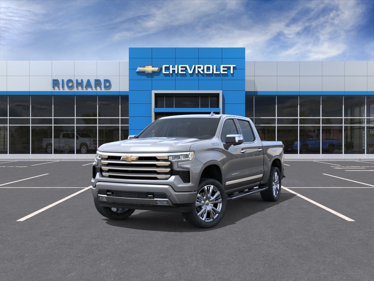 New 2026 Sterling Gray Metallic Chevrolet High Country image 8