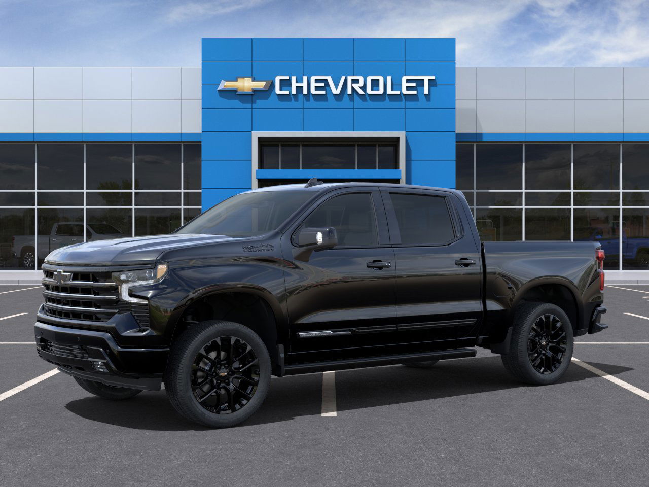 New 2025 Black Chevrolet High Country image 2