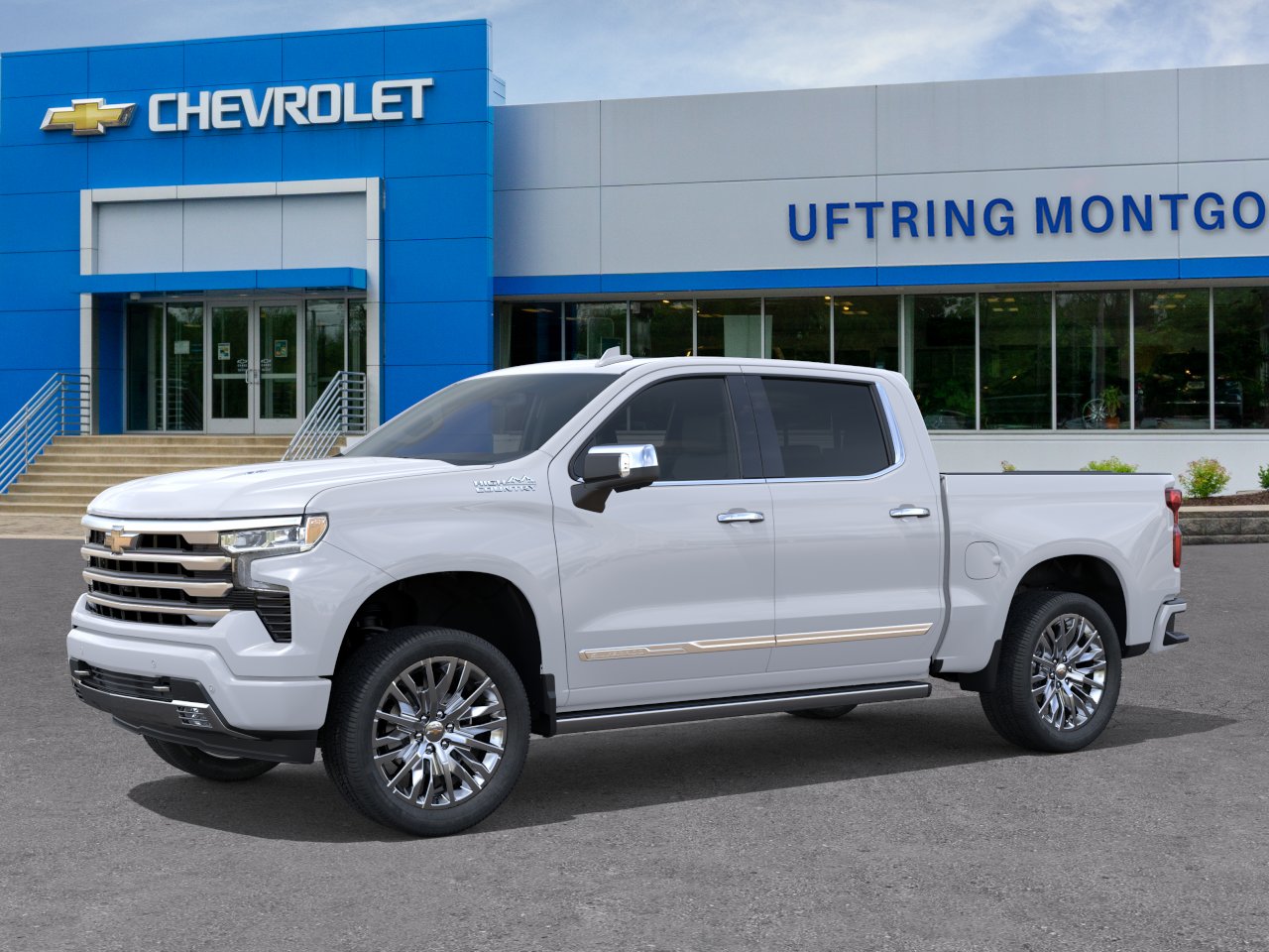 New 2026 Polar White Tricoat Chevrolet High Country image 2
