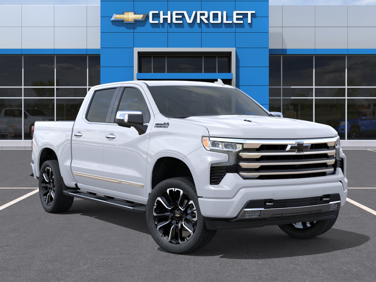 New 2026 Polar White Tricoat Chevrolet High Country image 7