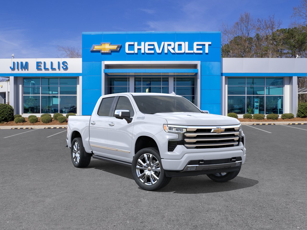 New 2026 Polar White Tricoat Chevrolet High Country image 40