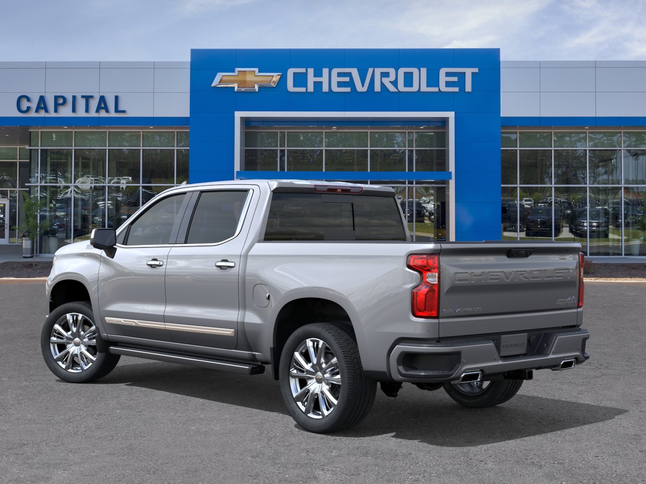 New 2026 Sterling Gray Metallic Chevrolet High Country image 3