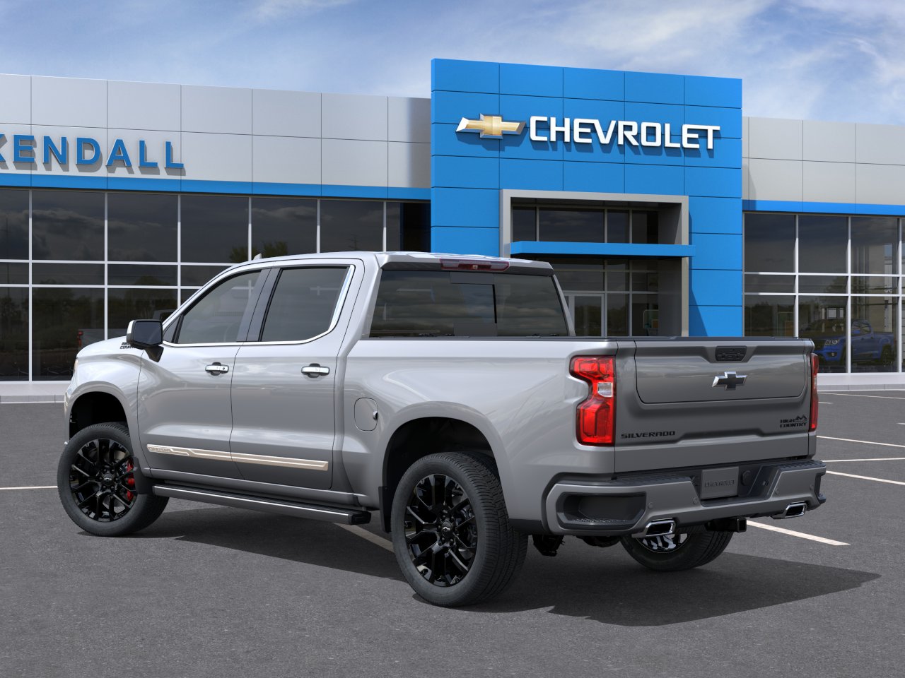 New 2026 Sterling Gray Metallic Chevrolet High Country image 3