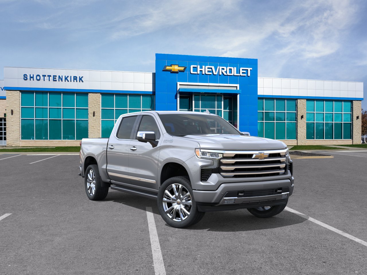 New 2026 Sterling Gray Metallic Chevrolet High Country image 2