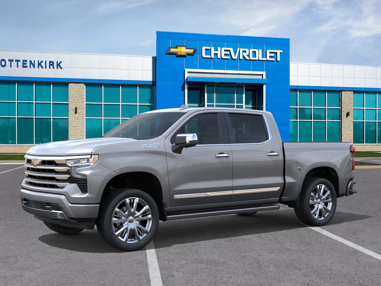 New 2026 Sterling Gray Metallic Chevrolet High Country image 3