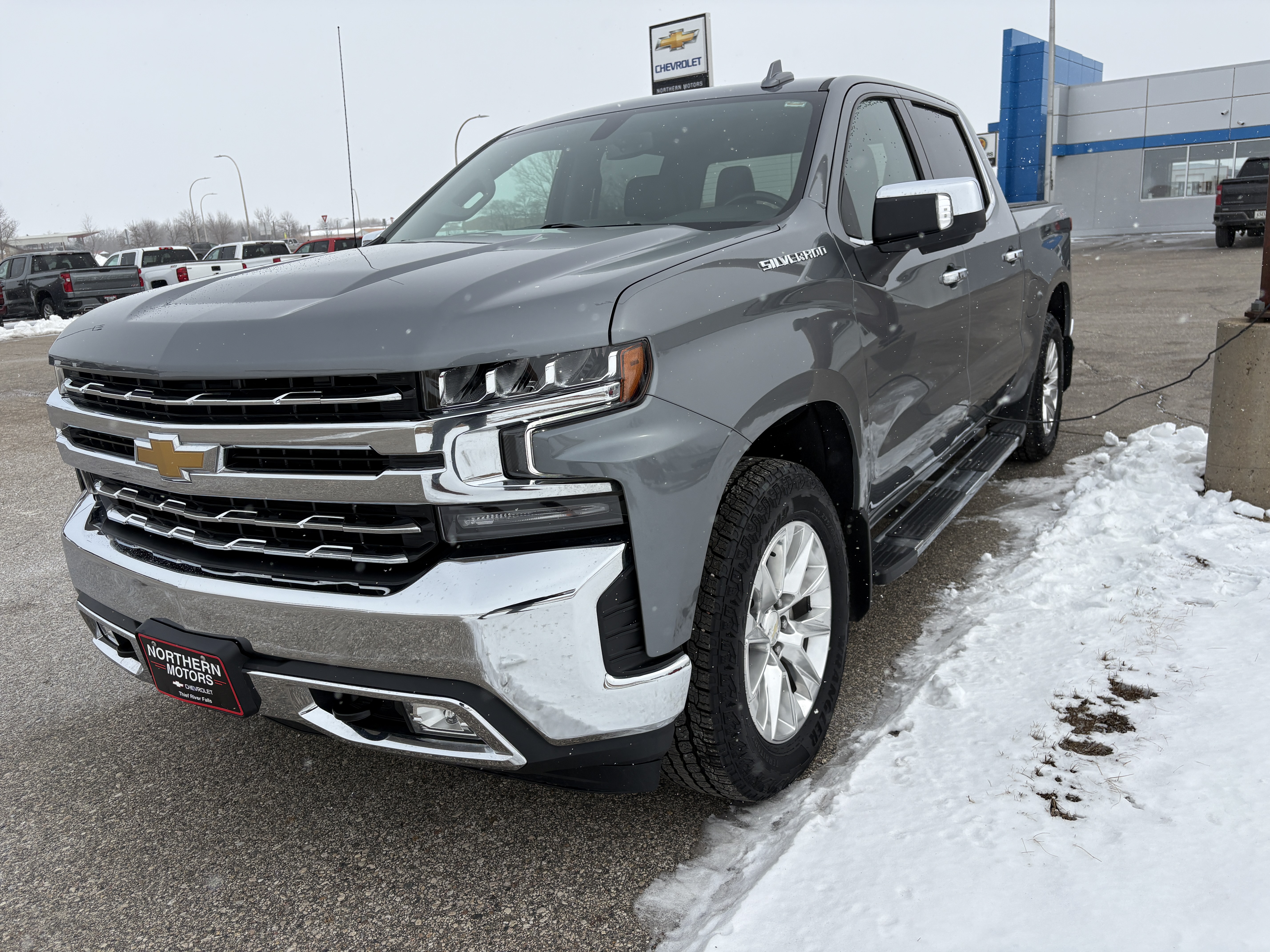 Used 2020 Chevrolet Silverado 1500 LTZ with VIN 1GCUYGED1LZ234131 for sale in Thief River Falls, Minnesota
