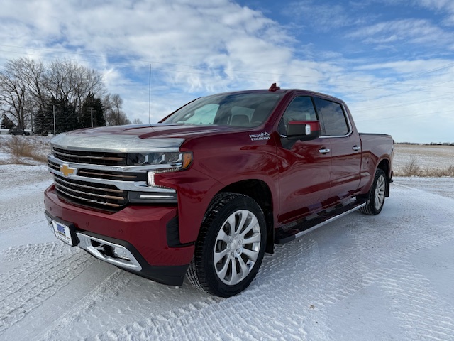 Used 2022 Chevrolet Silverado 1500 Limited High Country with VIN 1GCUYHED7NZ190516 for sale in Rugby, ND