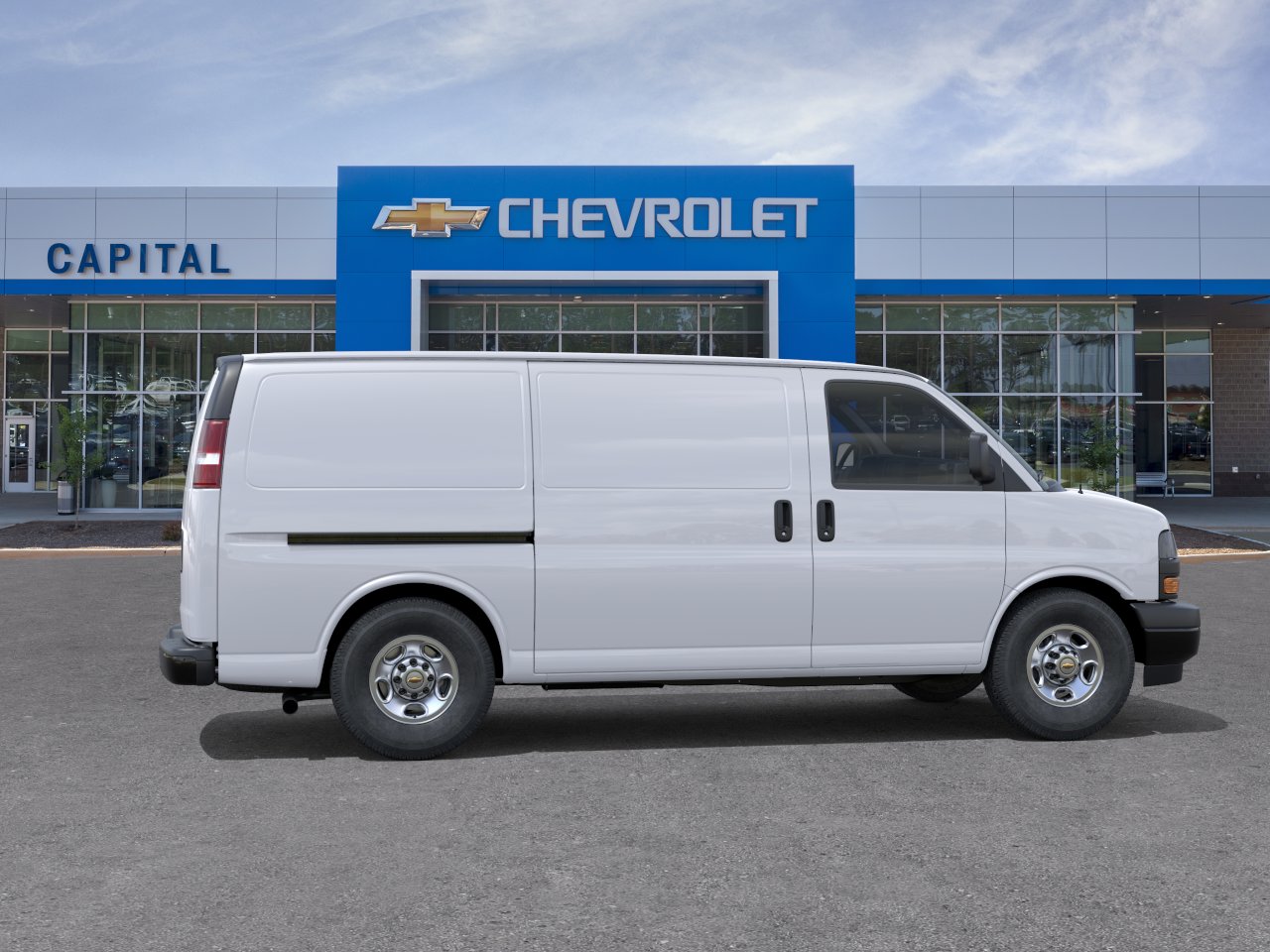 New 2025 Summit White Chevrolet WT image 5