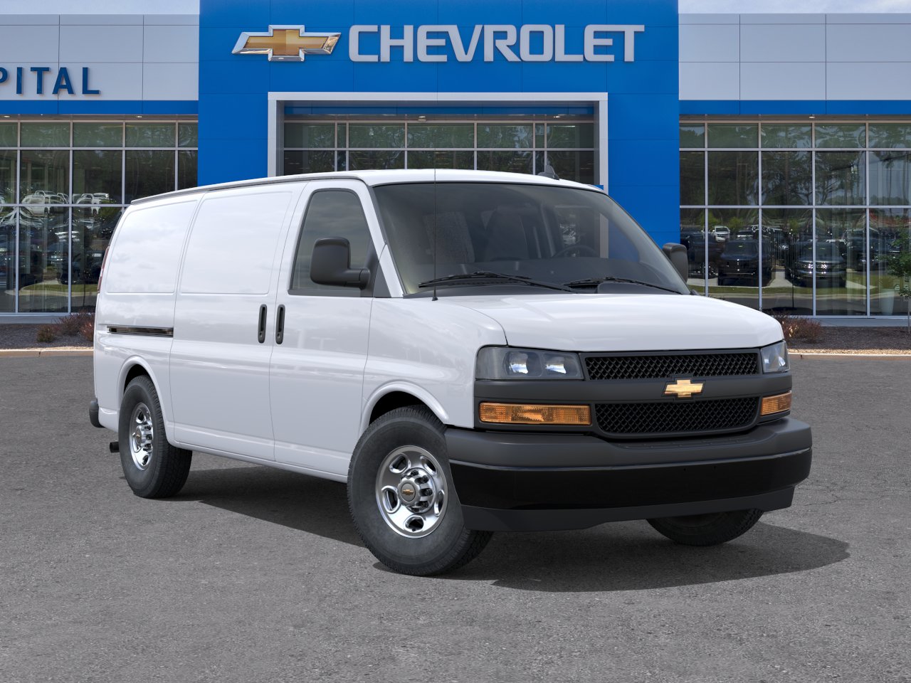 New 2025 Summit White Chevrolet WT image 7