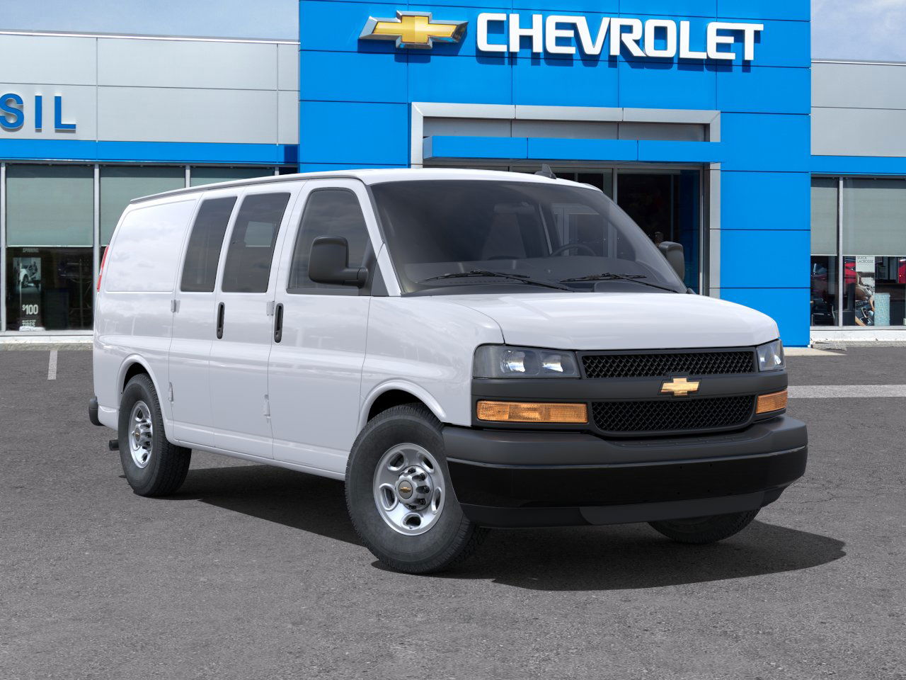 New 2024 Chevrolet Express Cargo 2500 WT Regular Wheelbase, 24753 in