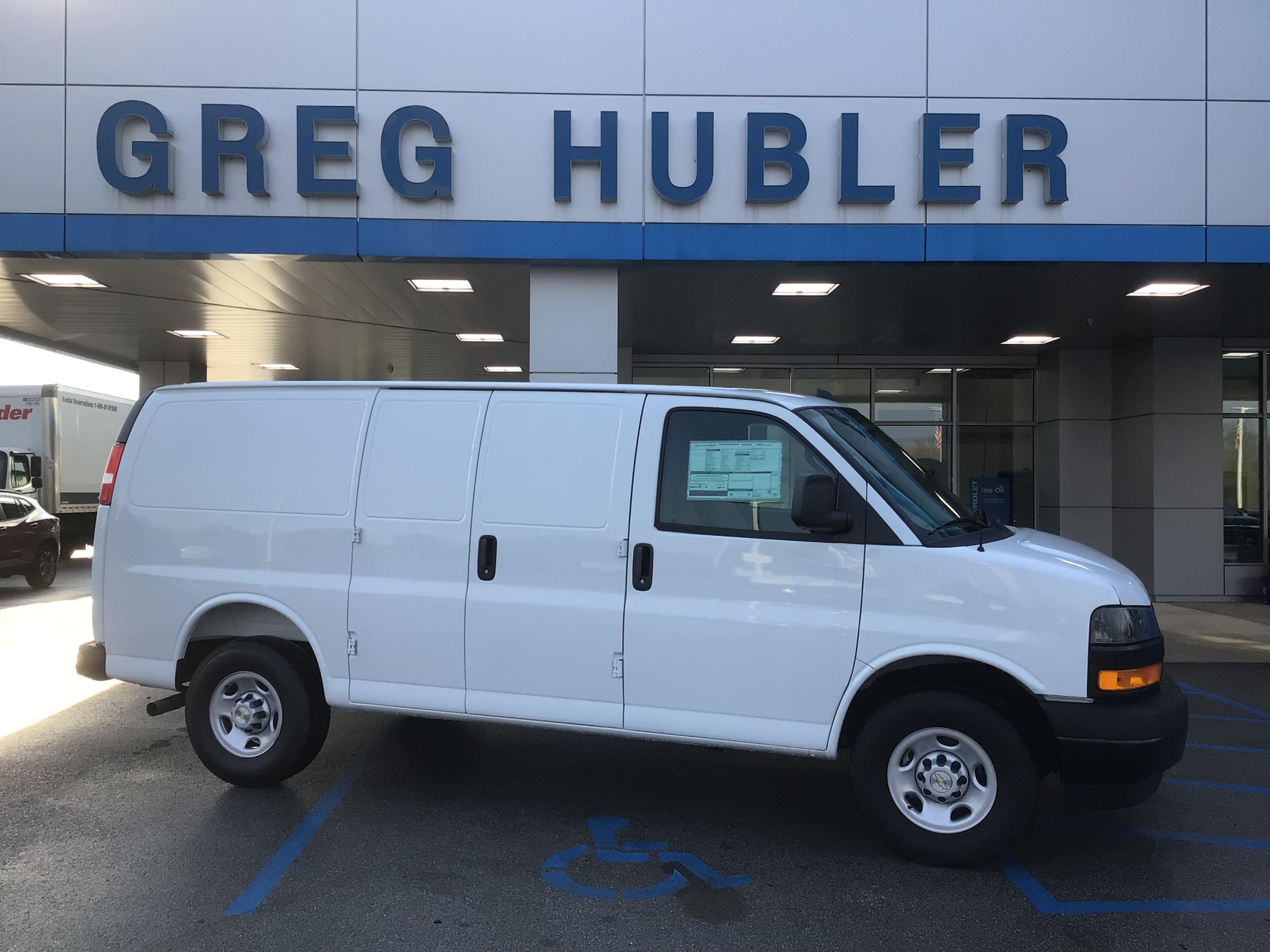 Summit White 2025 Chevrolet Express Cargo 2500 RWD Van Rear-Wheel Drive 8-Speed Automatic Overdrive