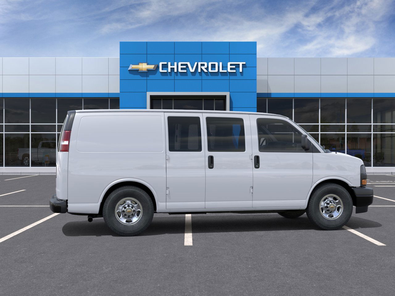 New 2025 Summit White Chevrolet WT image 40