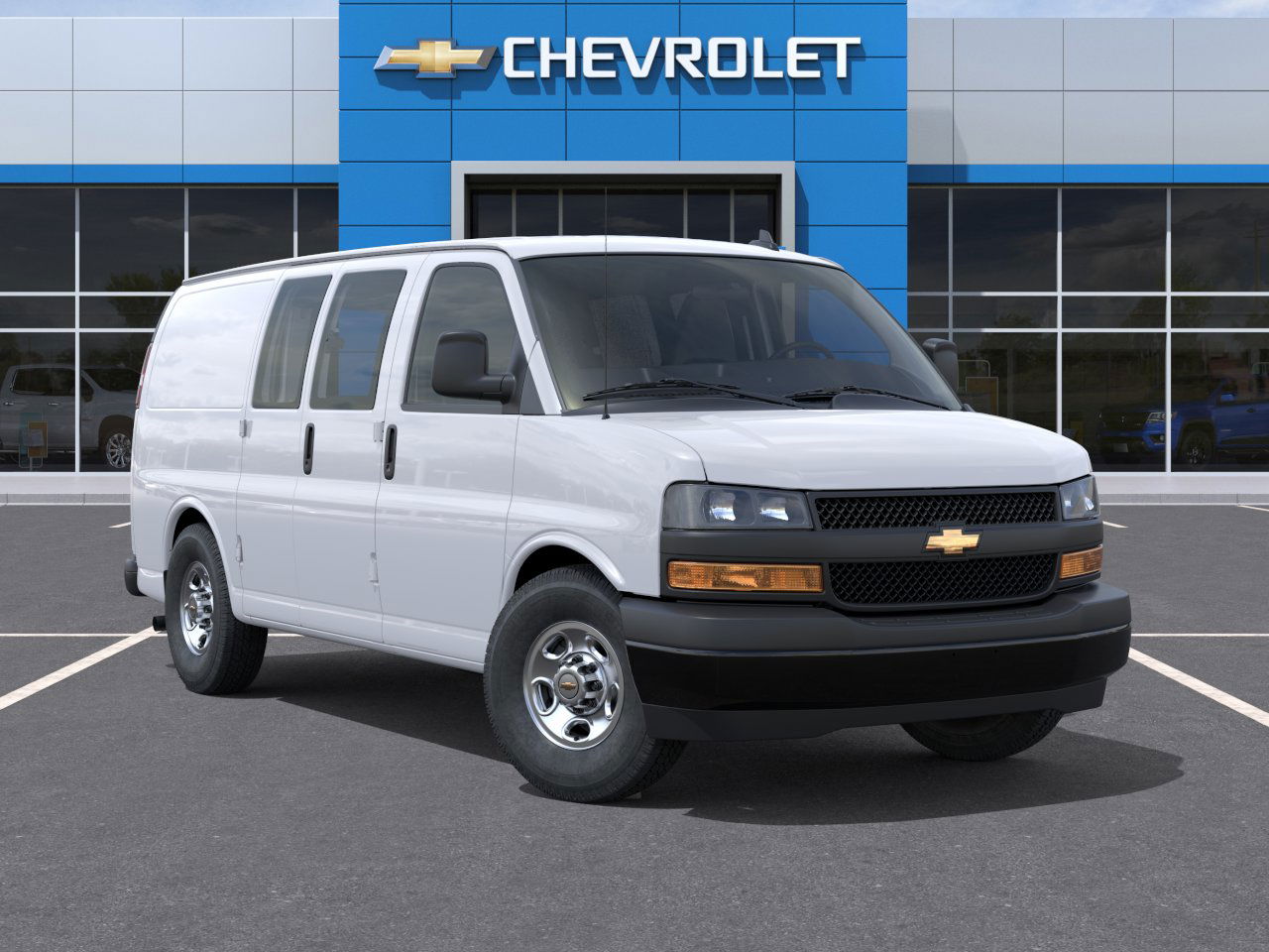 New 2025 Summit White Chevrolet WT image 42