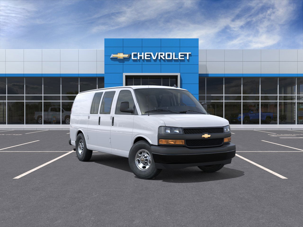 New 2025 Summit White Chevrolet WT image 36
