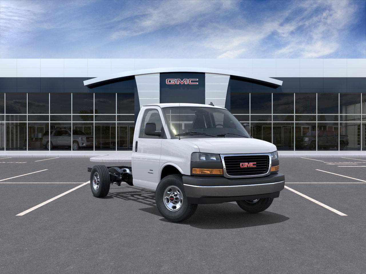 New 2025 Summit White GMC 1WT image 25