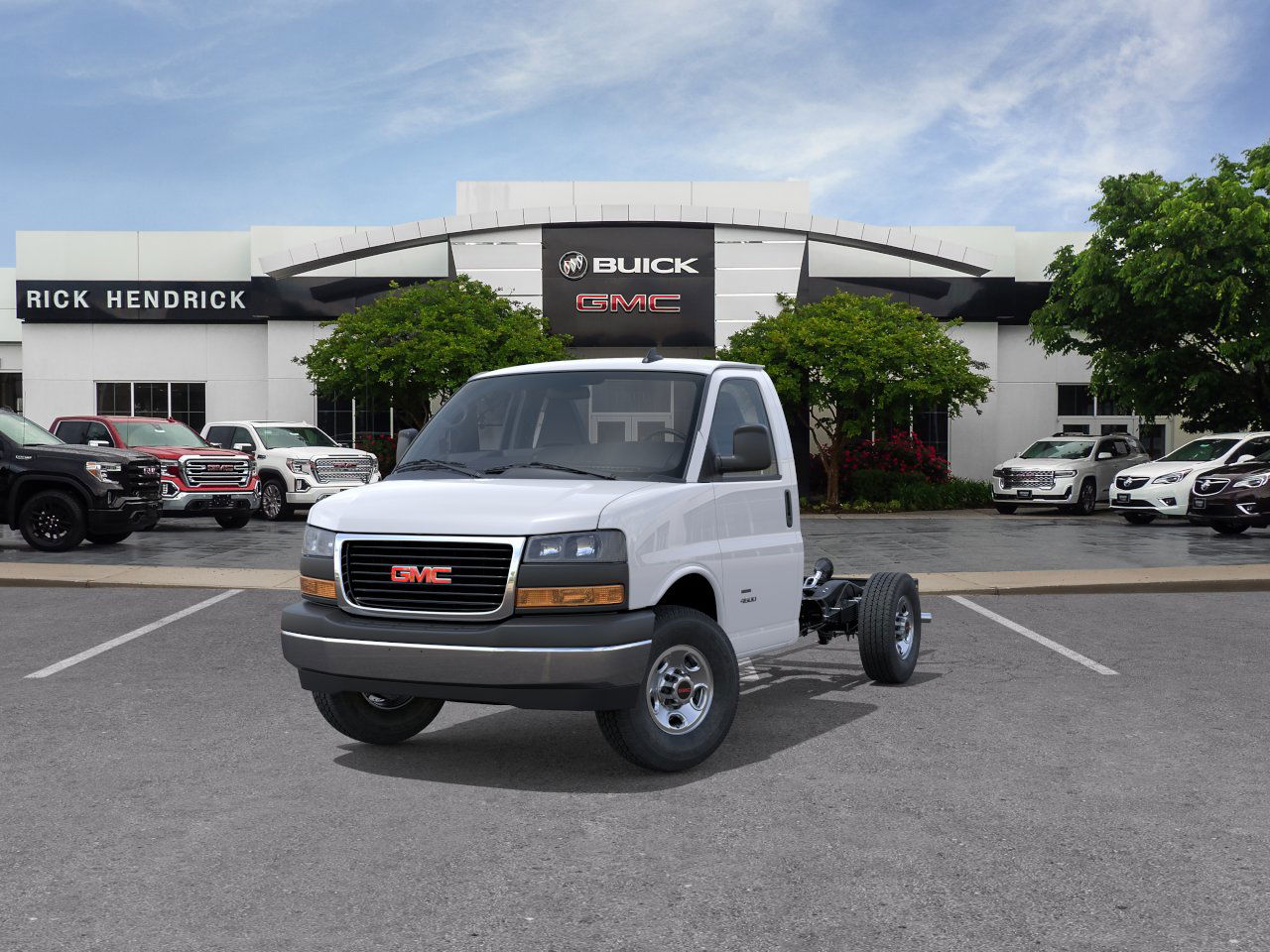 New 2025 Summit White GMC 1WT image 19