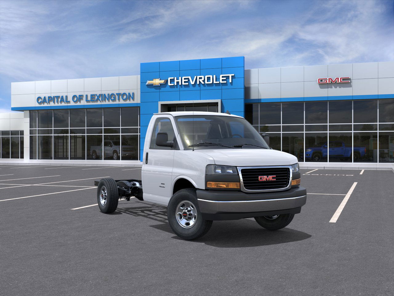 New 2025 Summit White GMC 1WT image 25
