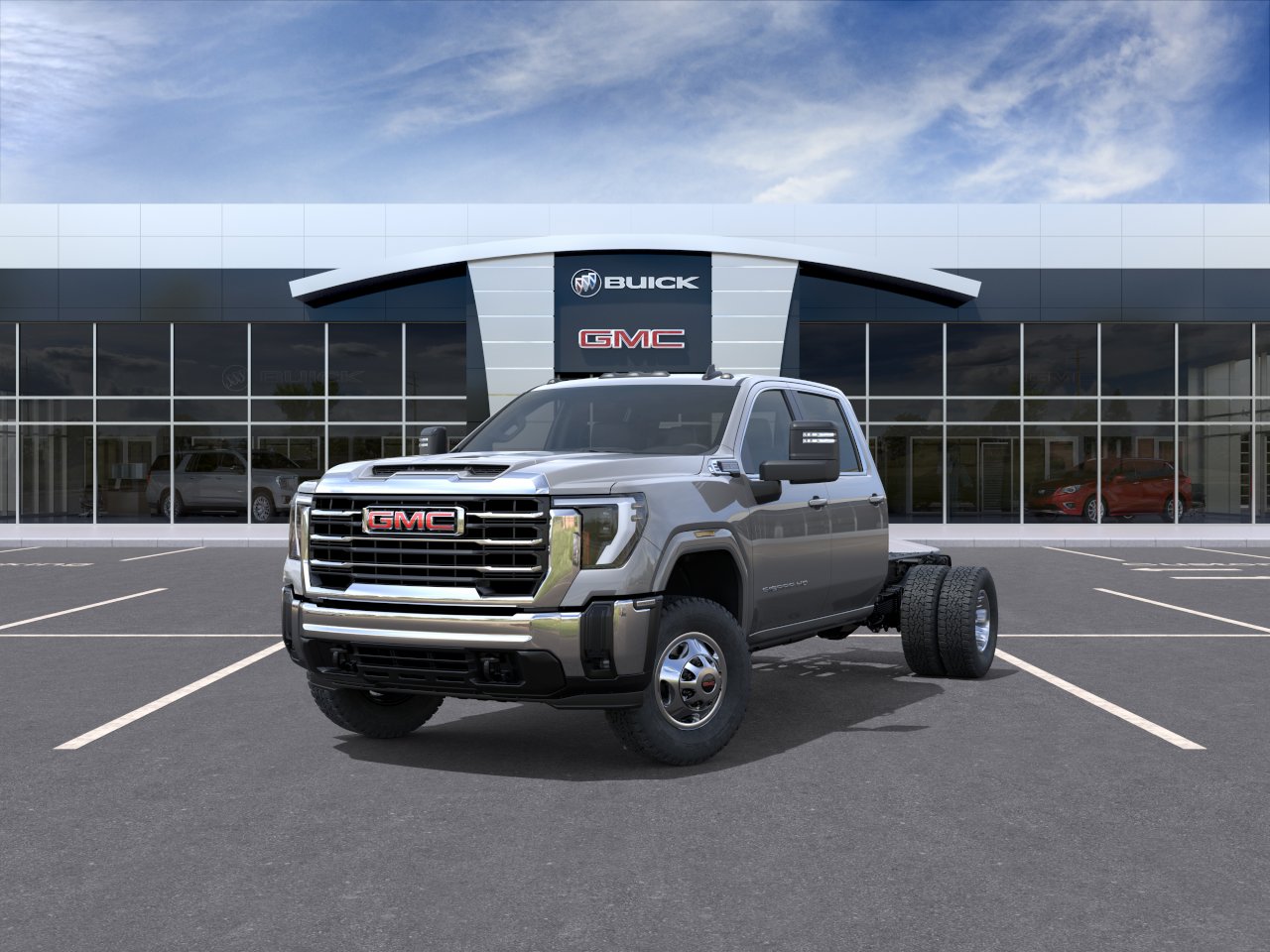 New 2026 Sterling Metallic GMC SLE image 8