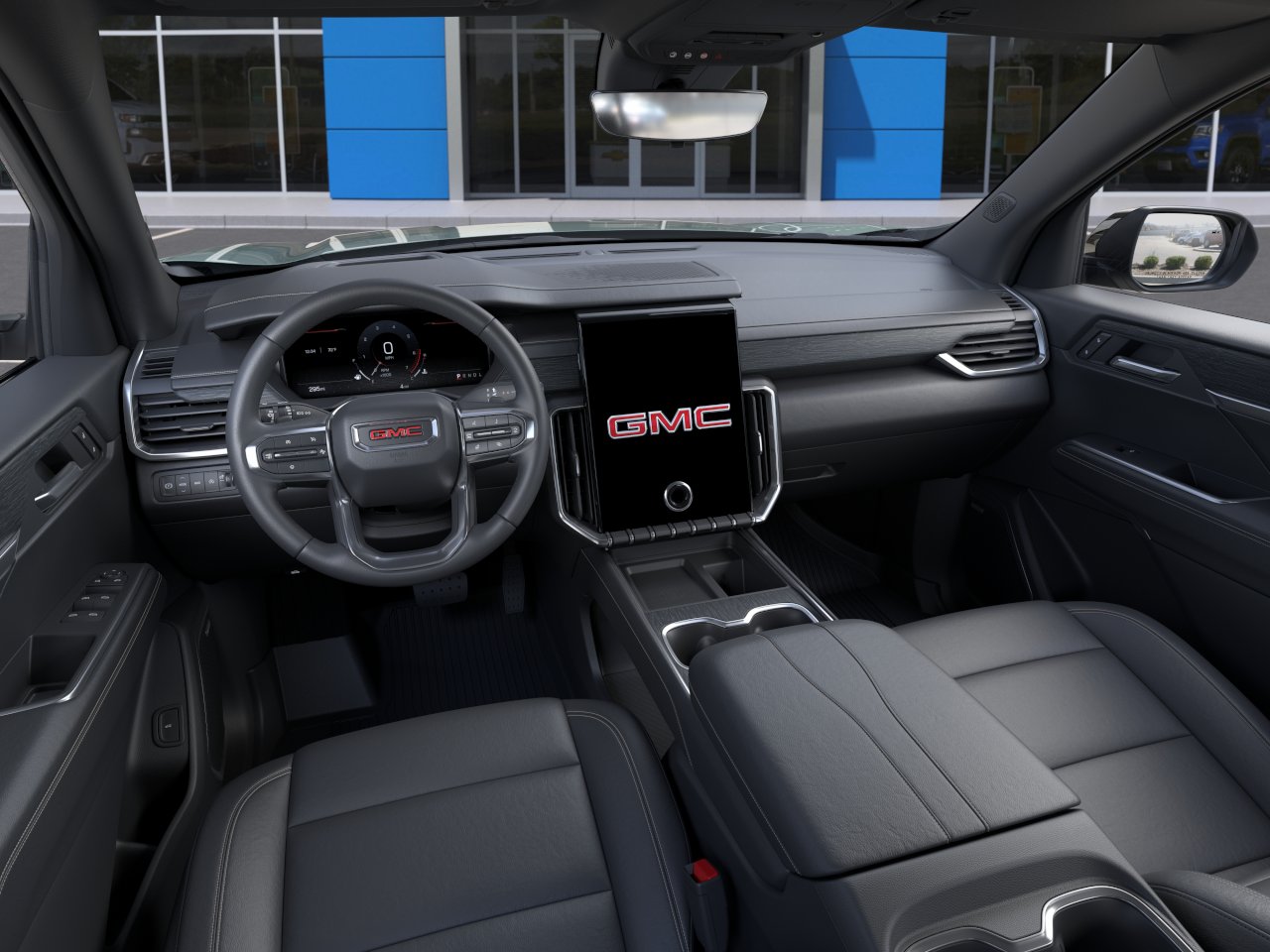 New 2027 Trailstone Green Metallic GMC Elevation image 15
