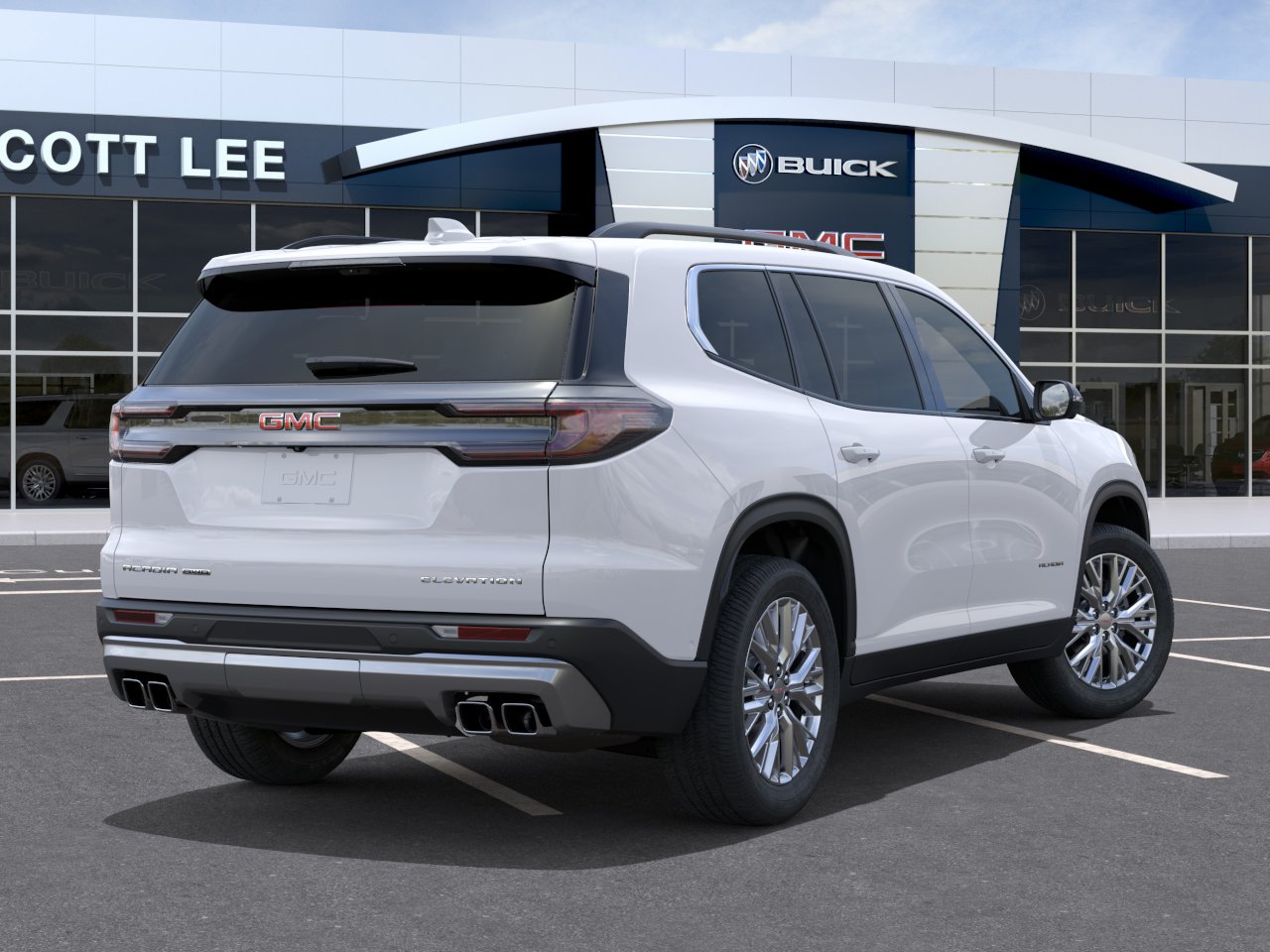 New 2027 Summit White GMC Elevation image 4