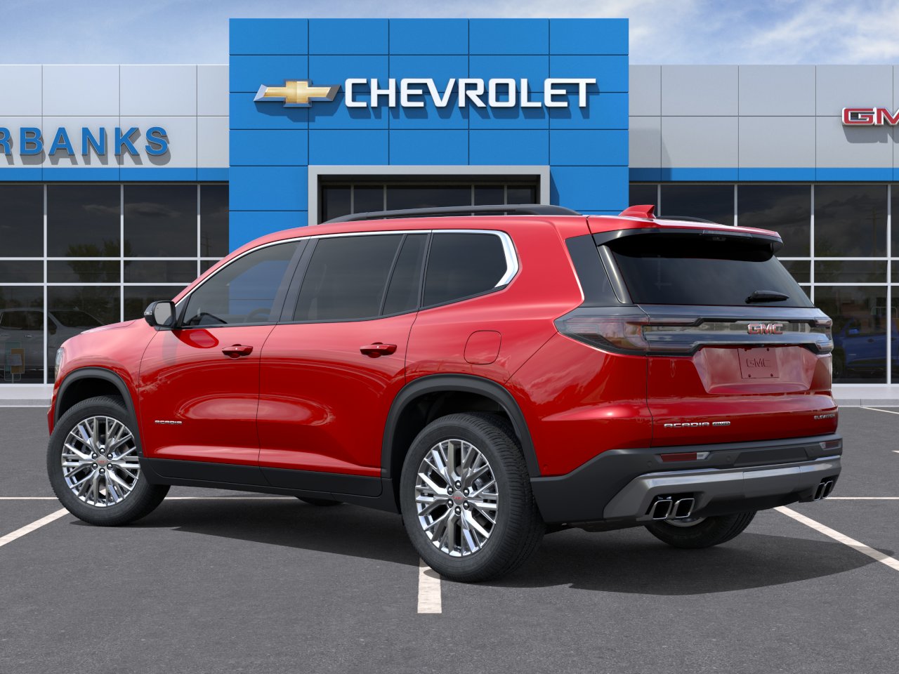 New 2027 Volcanic Red Tintcoat GMC Elevation image 3