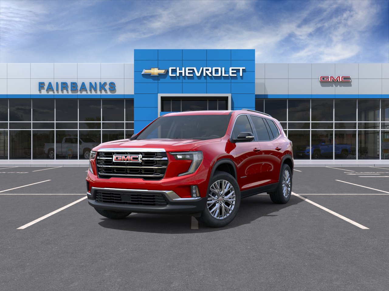 New 2027 Volcanic Red Tintcoat GMC Elevation image 8