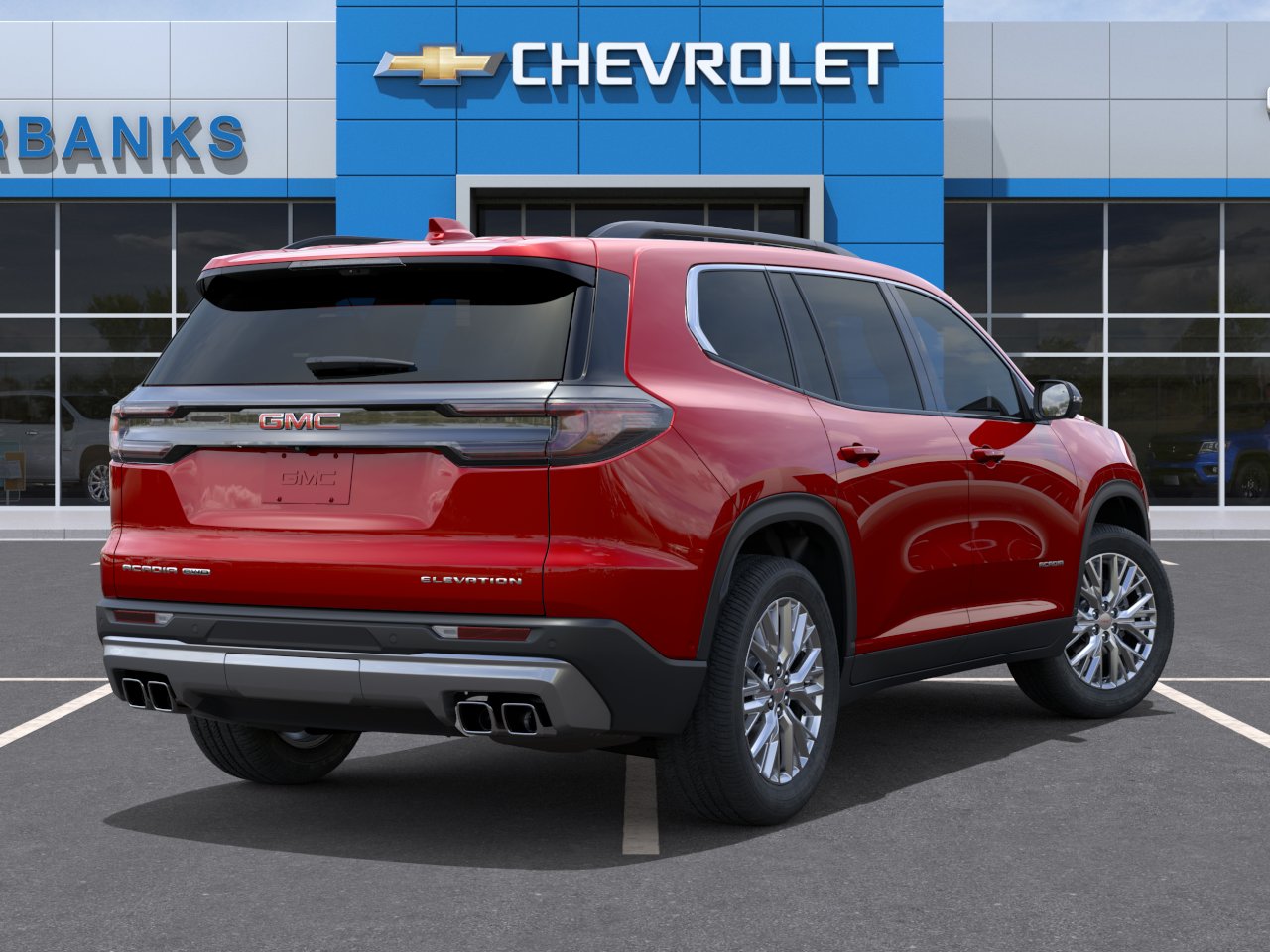 New 2027 Volcanic Red Tintcoat GMC Elevation image 4