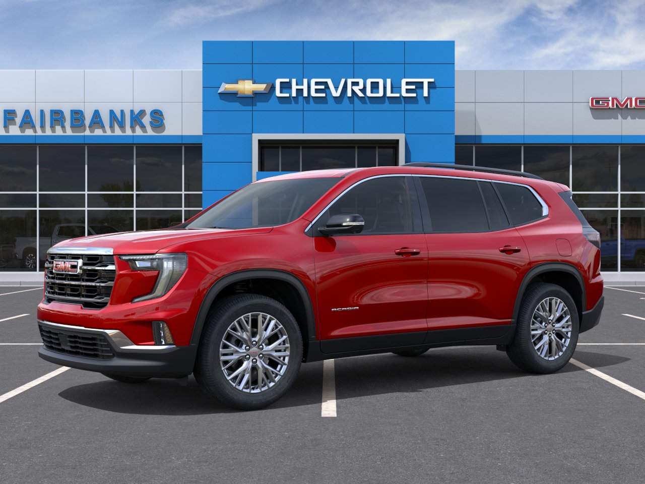 New 2027 Volcanic Red Tintcoat GMC Elevation image 2
