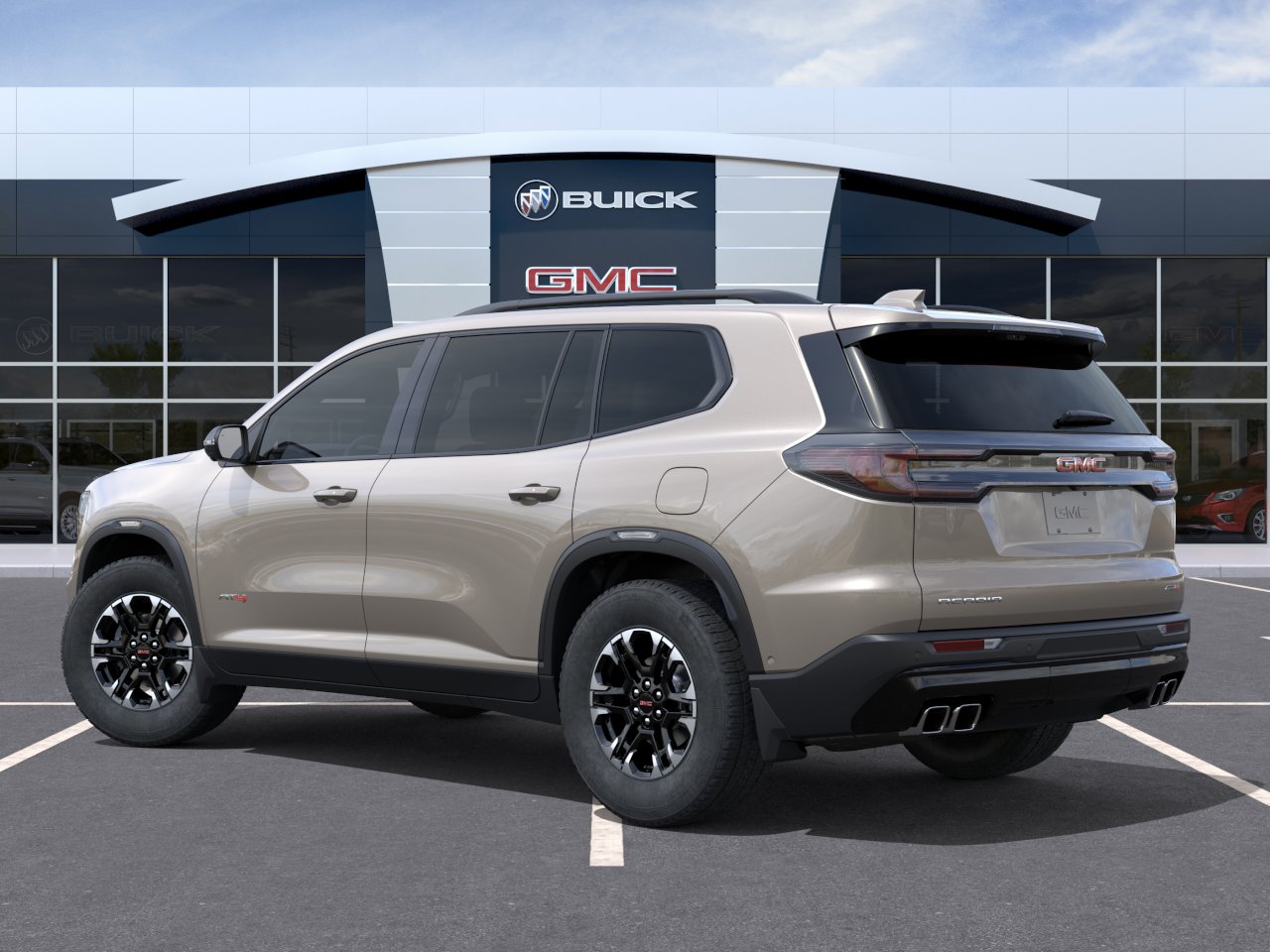 New 2027 Riverstone Metallic GMC AT4 image 3
