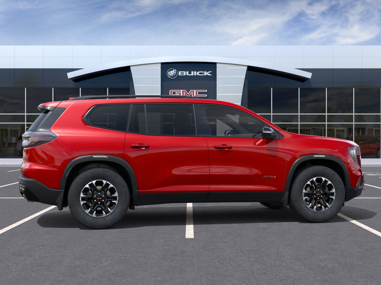 New 2027 Volcanic Red Tintcoat GMC AT4 image 5