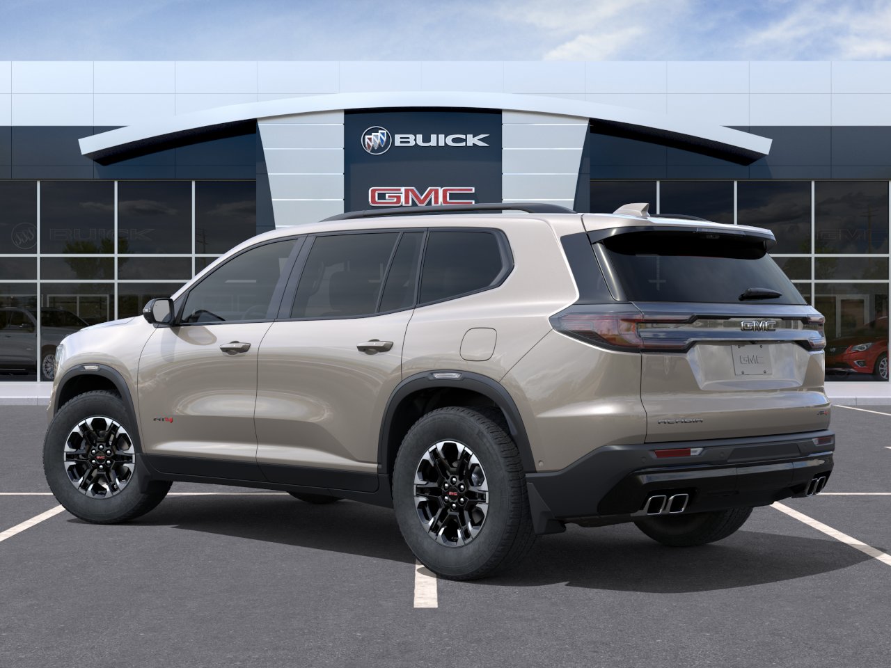 New 2027 Riverstone Metallic GMC AT4 image 3