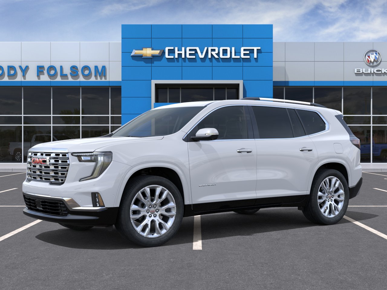 New 2027 Glacier White Tricoat GMC Denali image 2