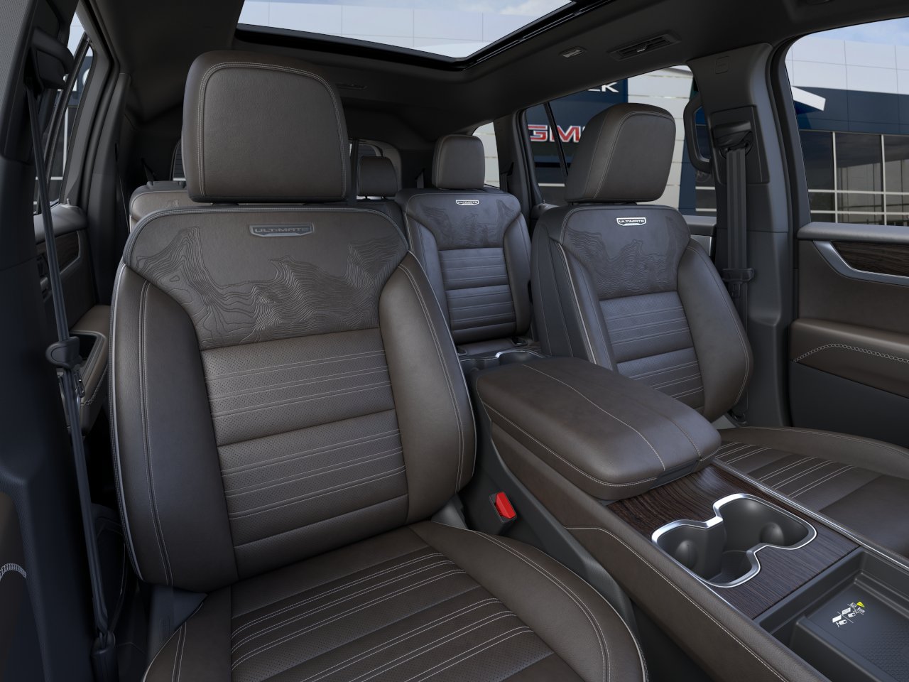 New 2027 Glacier White Tricoat GMC Denali Ultimate image 16