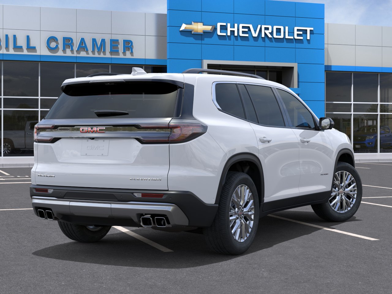 New 2027 Glacier White Tricoat GMC Elevation image 28
