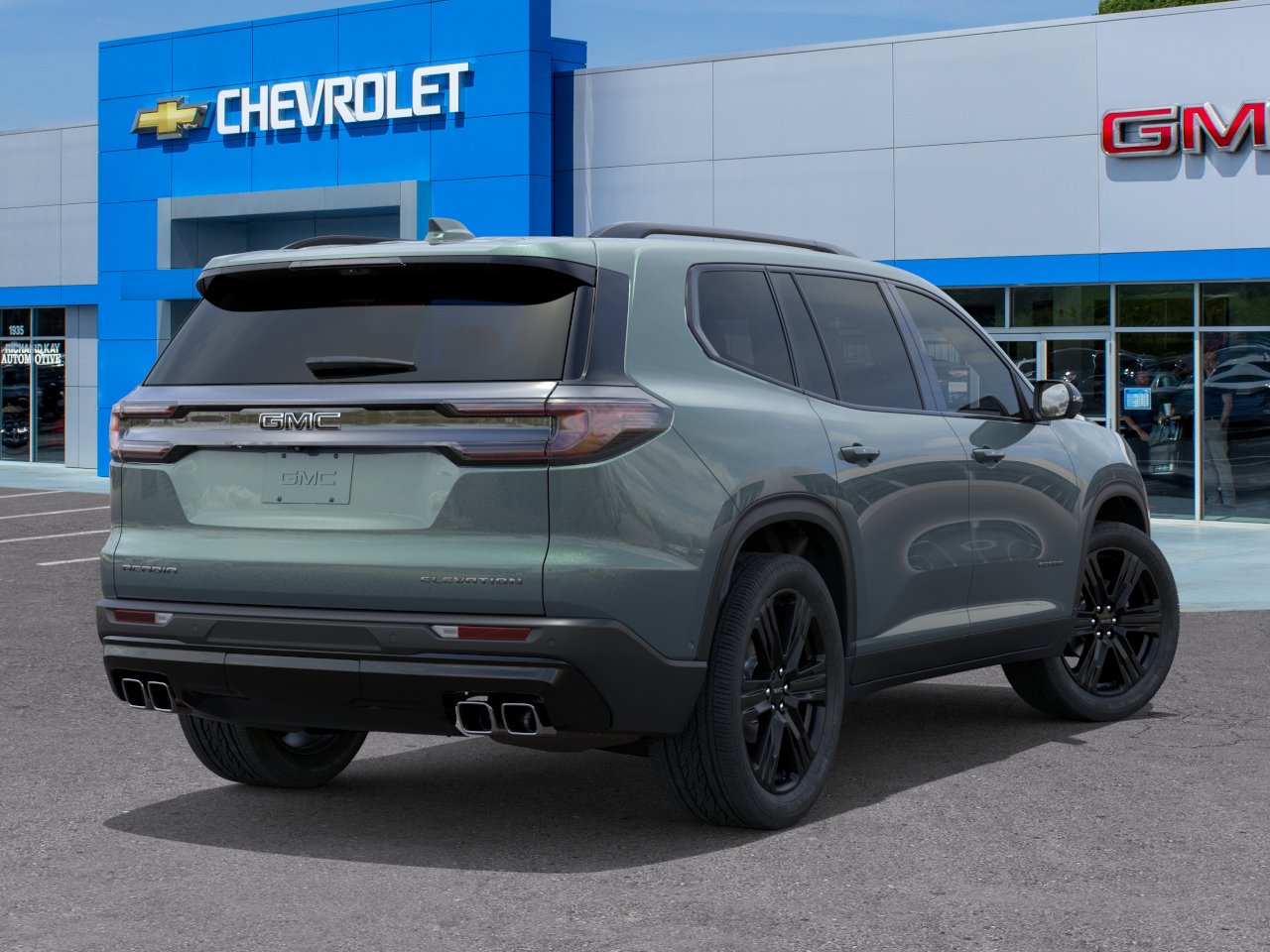 New 2027 Trailstone Green Metallic GMC Elevation image 28