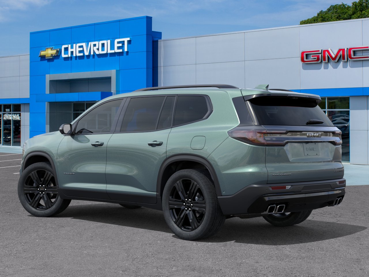 New 2027 Trailstone Green Metallic GMC Elevation image 27