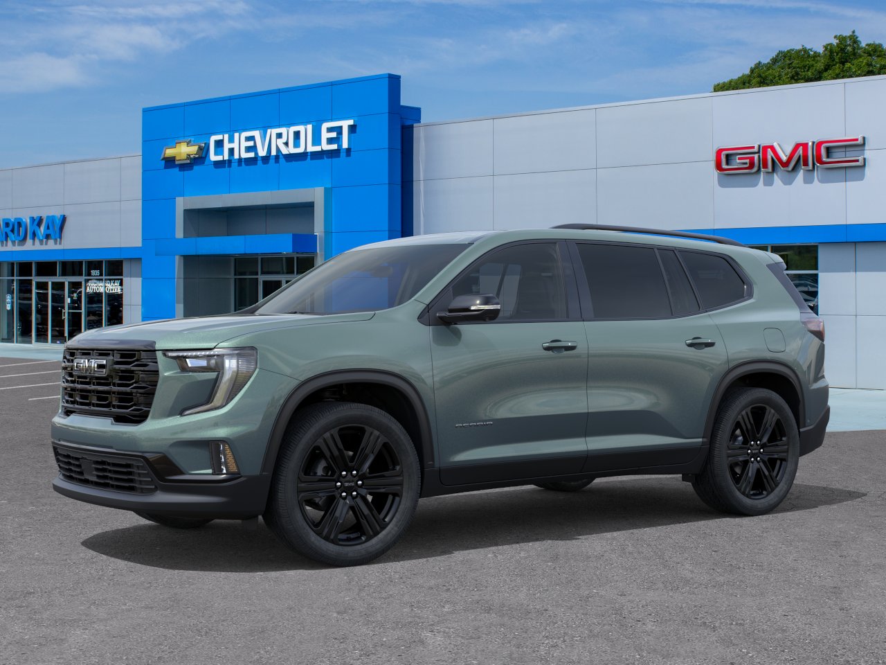 New 2027 Trailstone Green Metallic GMC Elevation image 26