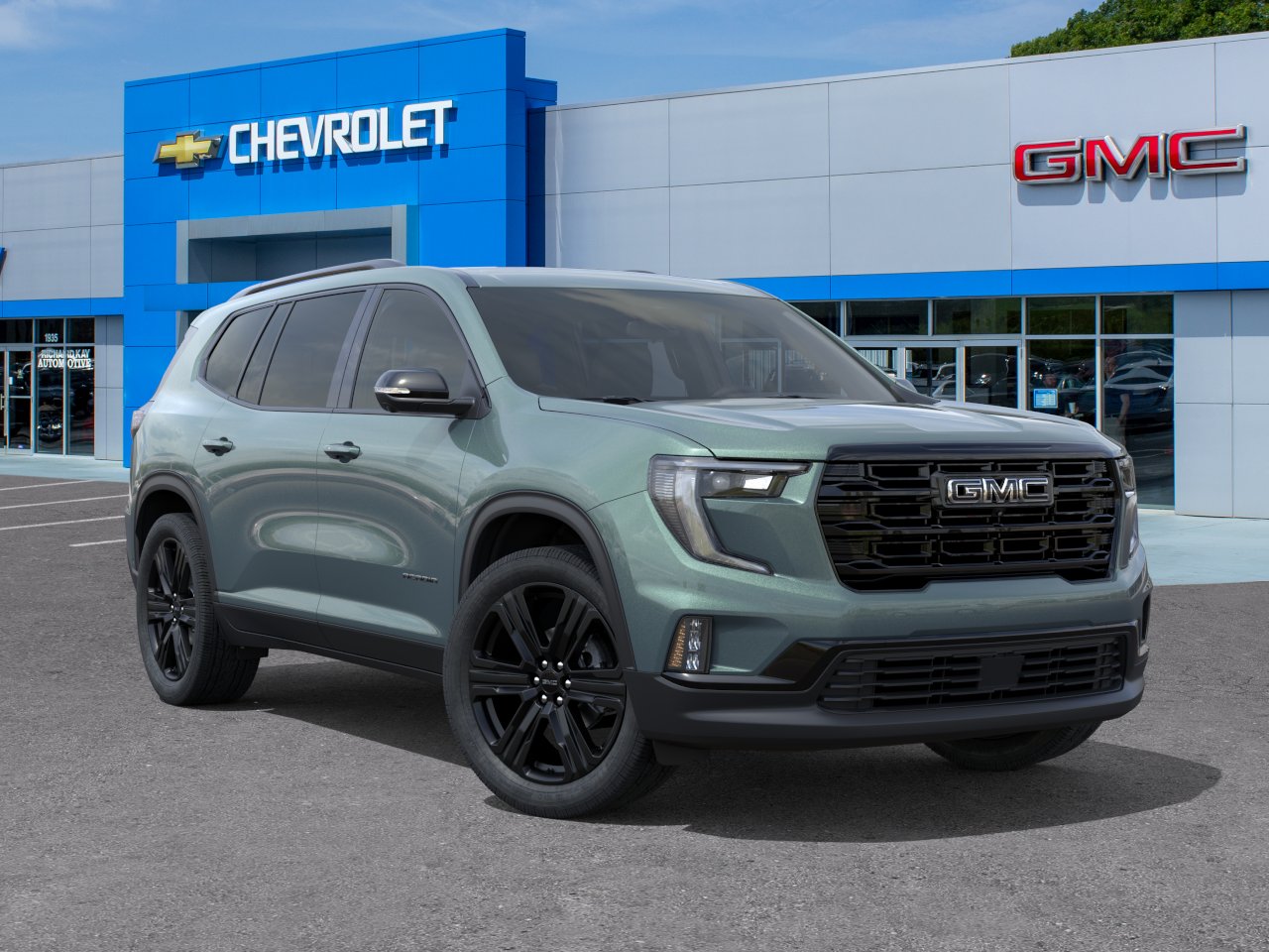 New 2027 Trailstone Green Metallic GMC Elevation image 31
