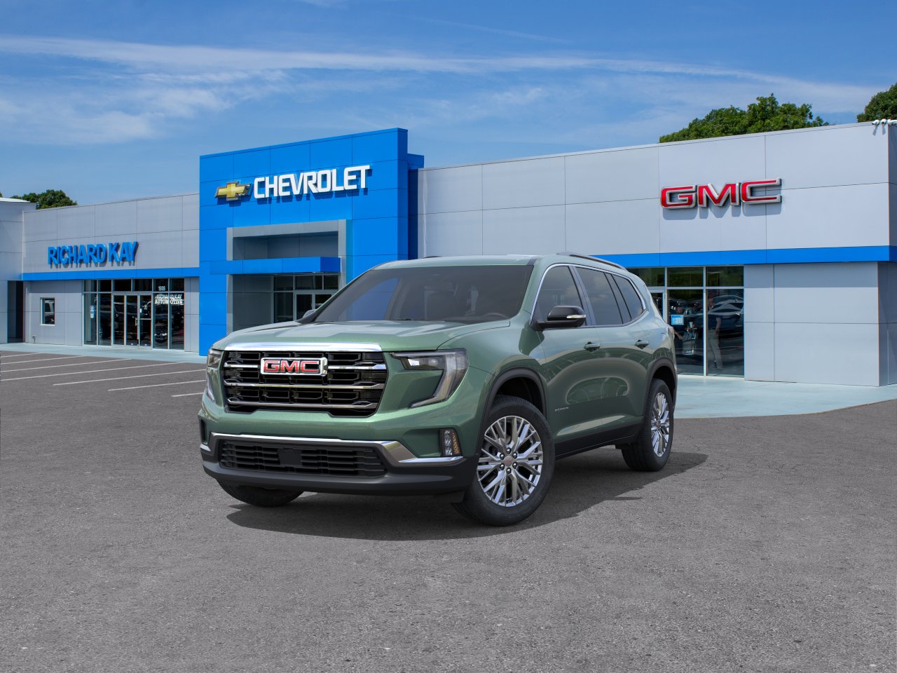 New 2027 Trailstone Green Metallic GMC Elevation image 32