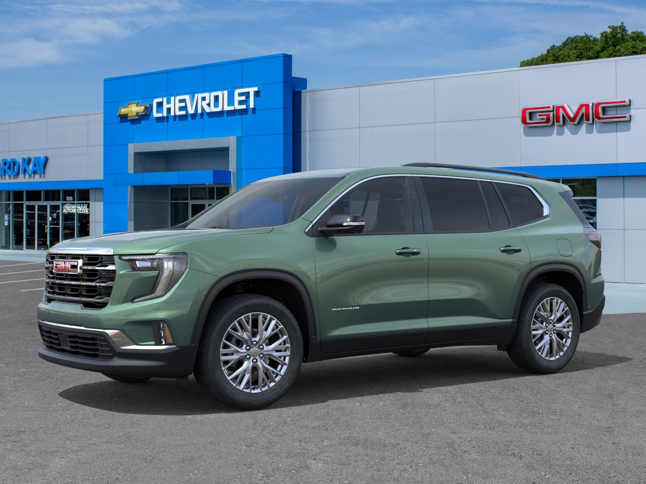 New 2027 Trailstone Green Metallic GMC Elevation image 26