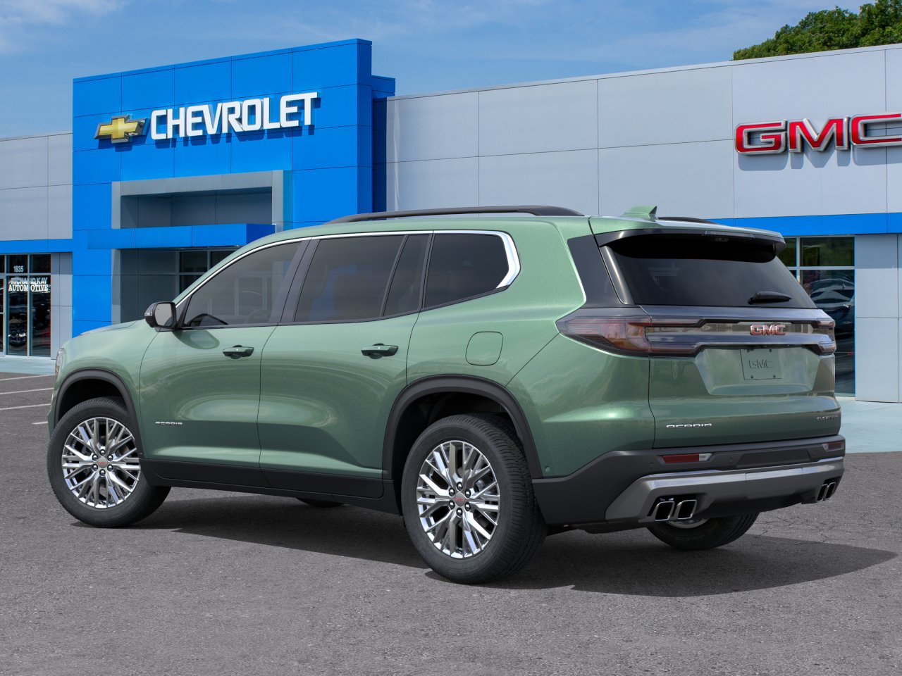 New 2027 Trailstone Green Metallic GMC Elevation image 27