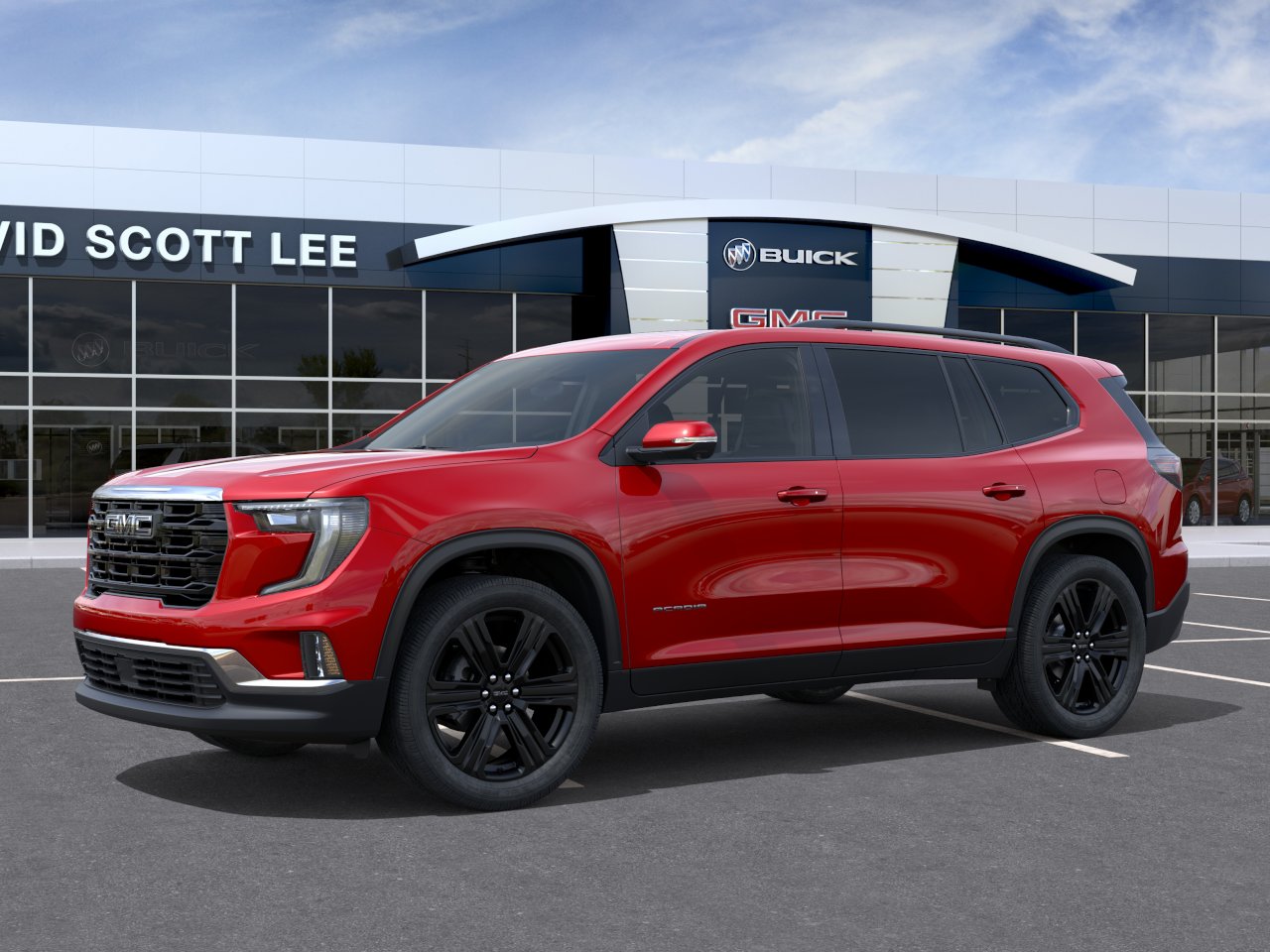 New 2026 Volcanic Red Tintcoat GMC Elevation image 2