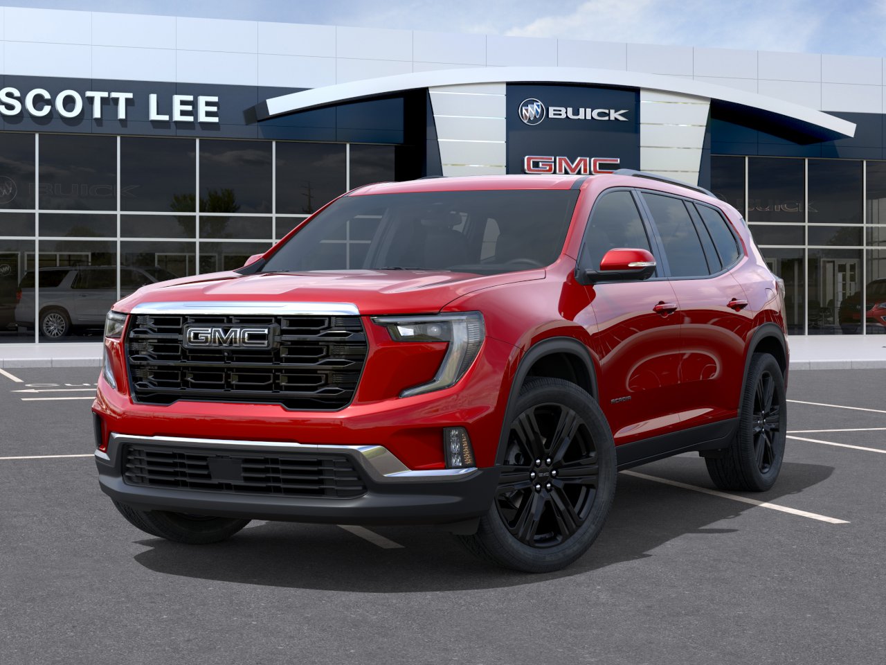 New 2026 Volcanic Red Tintcoat GMC Elevation image 6